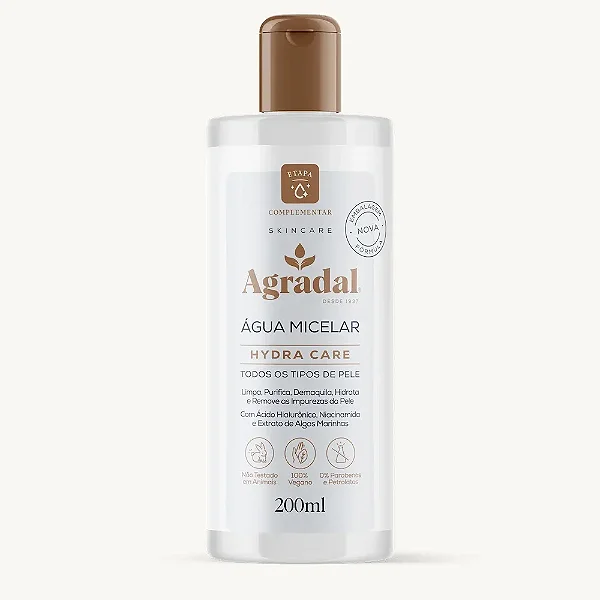 AGUA MICELAR HYDRA C ARE AGRADAL 200ML