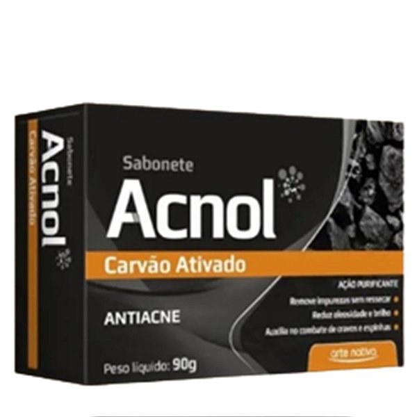 ACNOL SABONETE CARVAO ATIVADO 90G