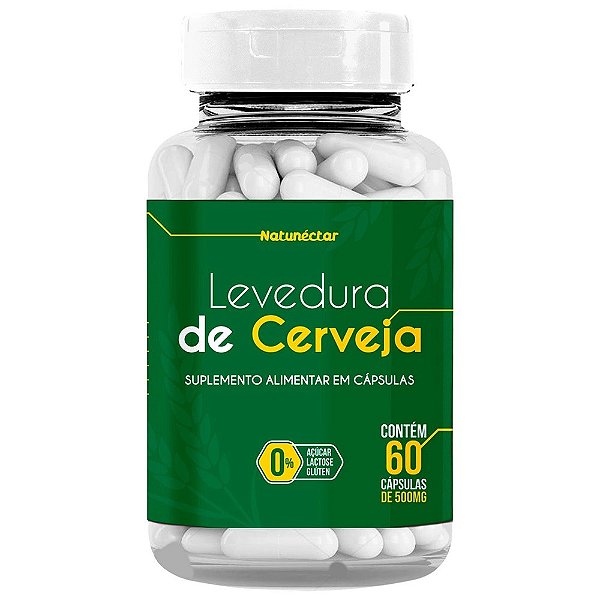 LEVEDURA DE CERVEJA 60 cps Natunectar