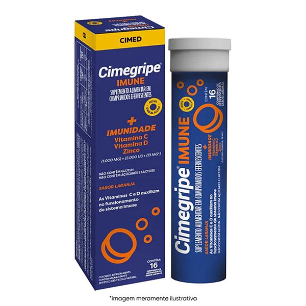CIMEGRIPE MUC VITC + ACETILCISTEINA 10CPR EFERV