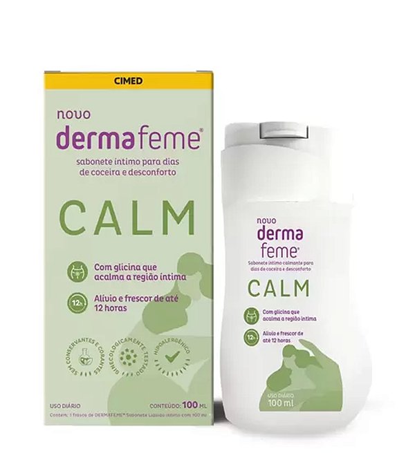 DERMAFEME CALMANTE SAB INTIMO LIQ 100ML CIMED