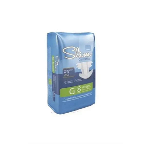 FRALDA SLIM GERIATRICA G C/08