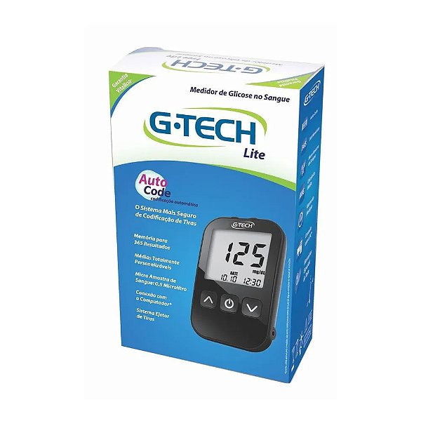 Medidor G-Tech Lite De Glicose