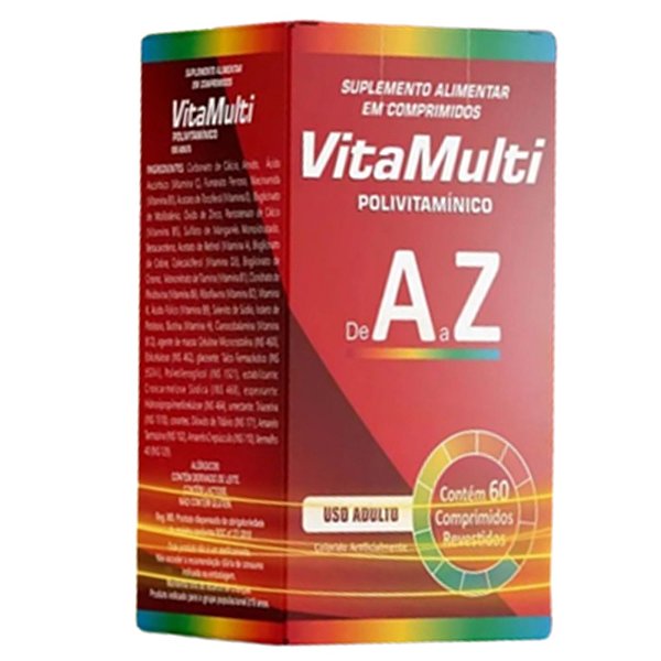VITAMULTI  AZ com 60 cápsulas