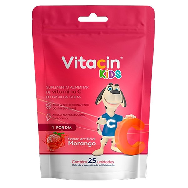 VITACIN KIDS  25 GOMAS MORANGO GEOLAB