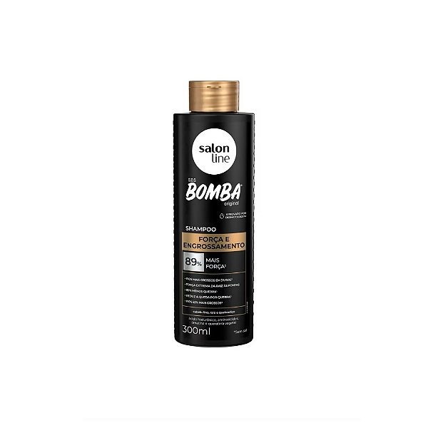 SHAMPOO SALON LINE SOS BOMBA 300ML FORÇA E ENGROSSAMENTO