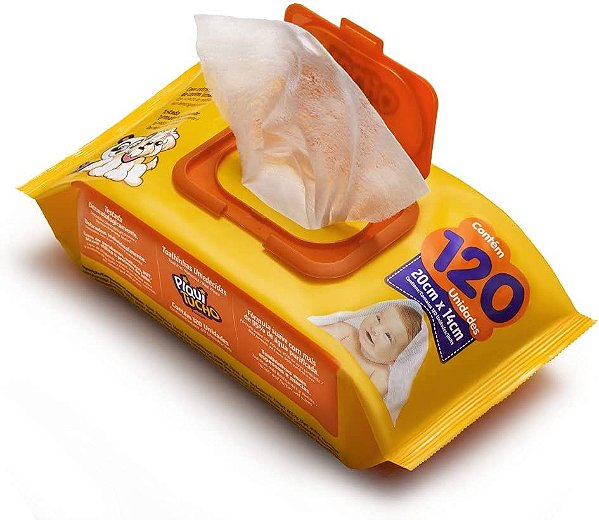 TOALHAS UMEDECIDAS PIQUITUCHO PREMIUM 120UN