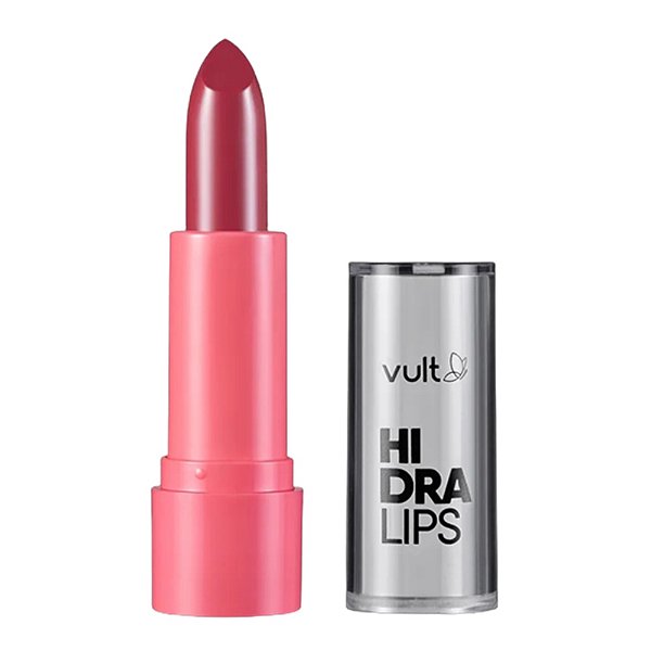 Batom Vult Hidra Lips Vinho Rosado Cremoso 3,6g