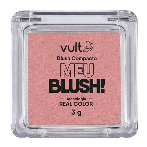 Vult Meu Blush! Rosa Matte Blush Compacto 3g