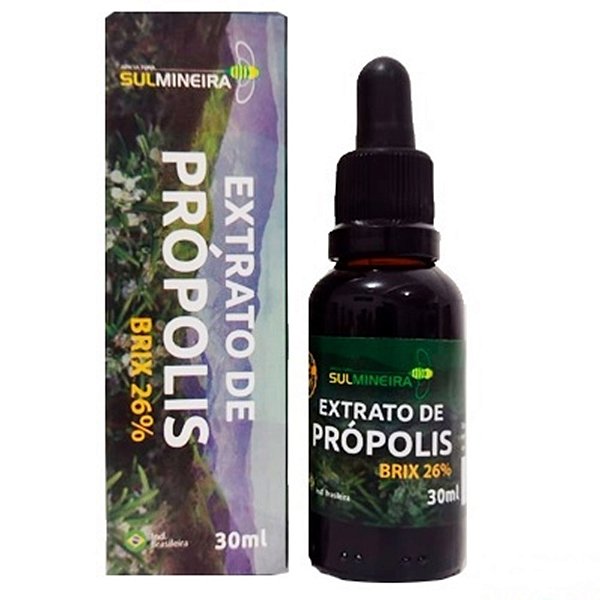 EXTRATO DE PROPOLIS VERDE 26% 30ML SULMINEIRA