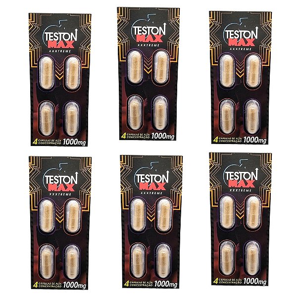 TESTON MAX XTREME MASCULINO 24 CAPSULAS