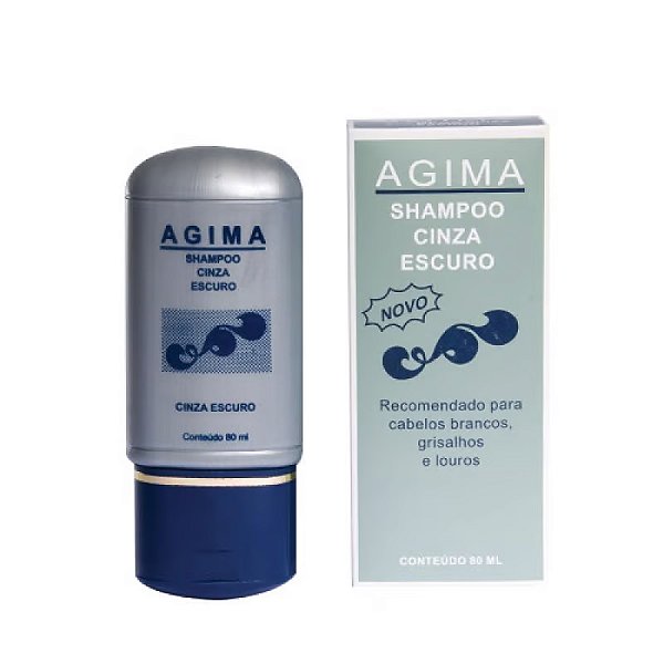 SHAMPOO AGIMA CINZA ESCURO 80 ML
