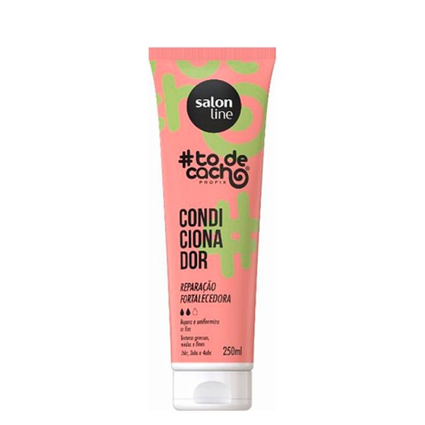 CONDICIONADOR SALON  LINE TO DE CACHO REPARACAO FORTALECEDORA 250ML
