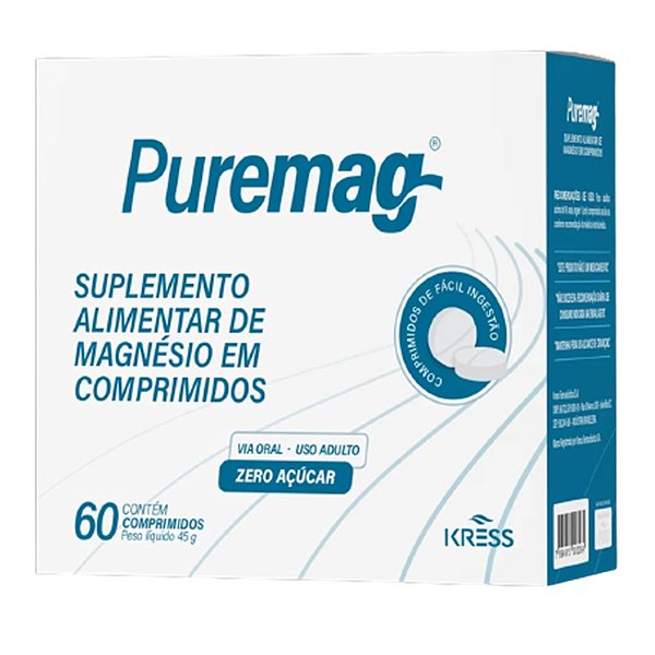 PUREMAG CLORETO DE MAGNESIO PA 60CPR