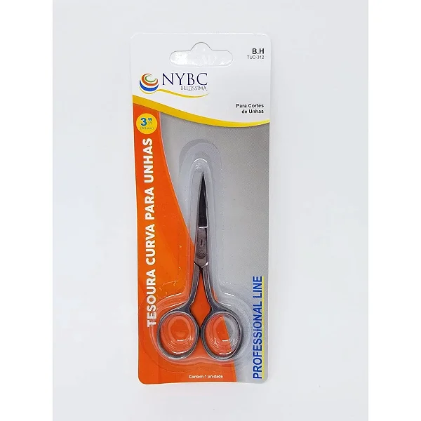 NYBC TESOURA CURVA P / UNHAS TUC-312