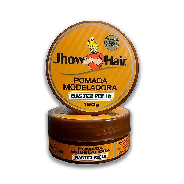POMADA JHOW HAIR MASTER FIX 10 WAX 150G