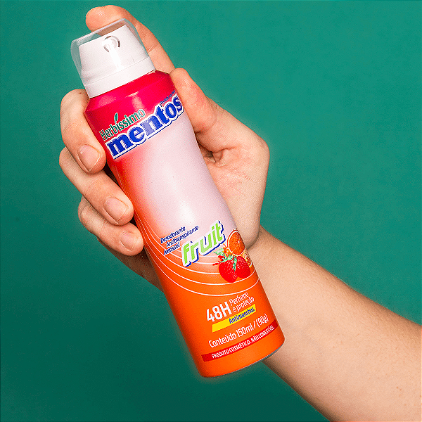 DESODORANTE HERBISSIMO MENTOS  FRUIT AEROSOL  150ML