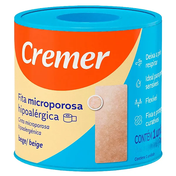 CREMER FITA MICROPOR OSA BEGE 25 X 4,5CM