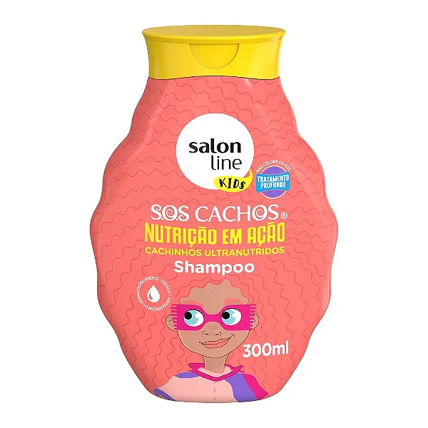 SHAMPOO SALON LINE S.O.S KIDS NUTRIÇÃO 300ML