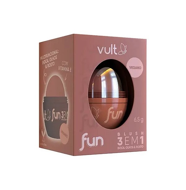 VULT BLUSH FUN BRONZE NATURAL 3EM1 6,5g