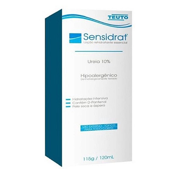 SENSIDRAT LOCAO REHIDRATANTE 10% 120 ML