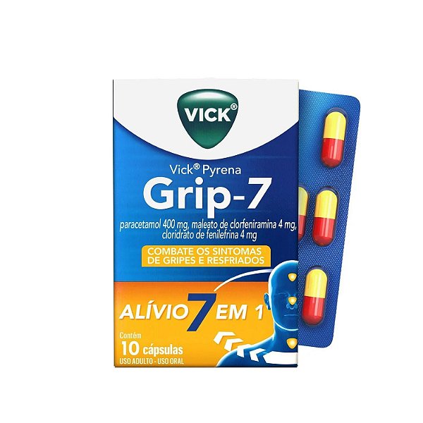 VICK PYRENA GRIP 7 10CAPS DURA