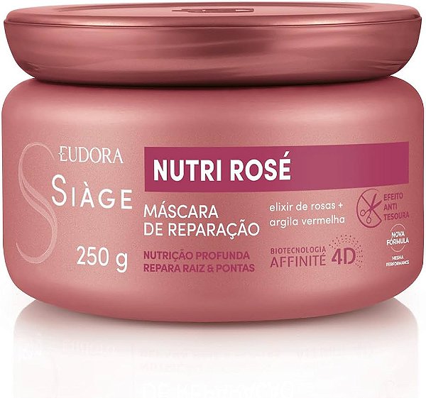 Eudora Máscara Siàge Nutri Rose 250g (NOVA FORMULA )