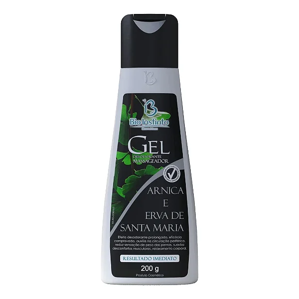 BIO INSTINTO GEL ARNICA E ERVA DE SANTA MARIA 200G