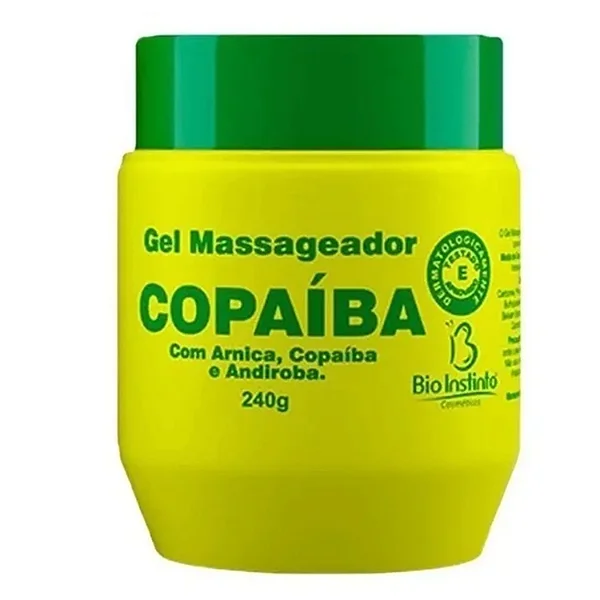 BIO INSTINTO GEL DE MASSAGEM ARNICA E COPAIBA 240G