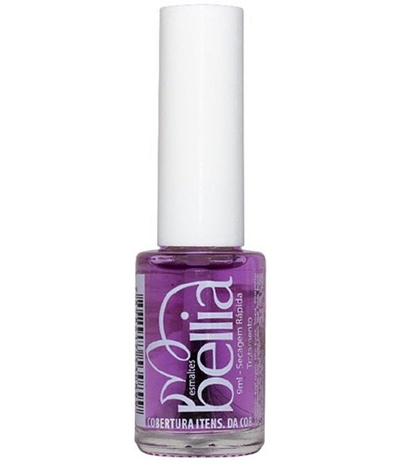 ESMALTE BELLIA COBERTURA ITENS. DA COR 9ML