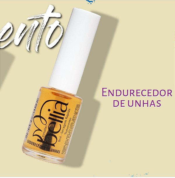 ESMALTE BELLIA ENDURECEDOR DE UNHAS 9ML