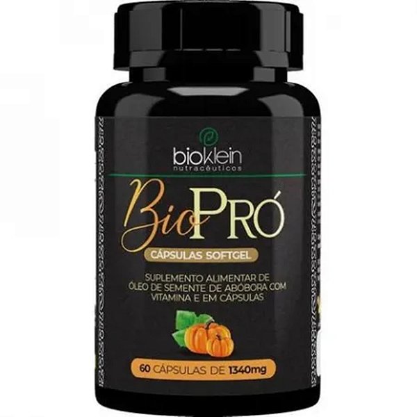 OLEO DE SEMENTE DE ABOBORA SOFTGEL 60un BIOKLEIN