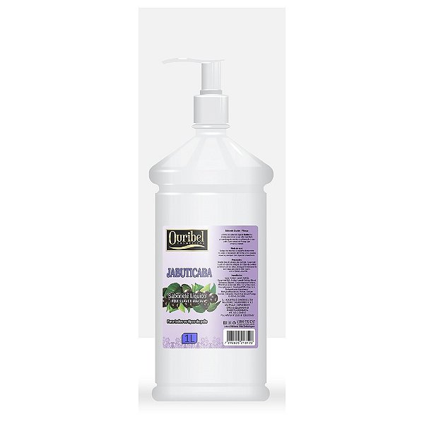 OURIBEL SABONETE LIQUIDO 1 LITRO JABUTICABA