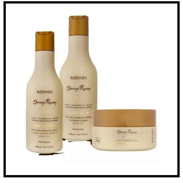 KIT GRANKERA DAMAGE EFEITO TEIA SH COND MASCARA