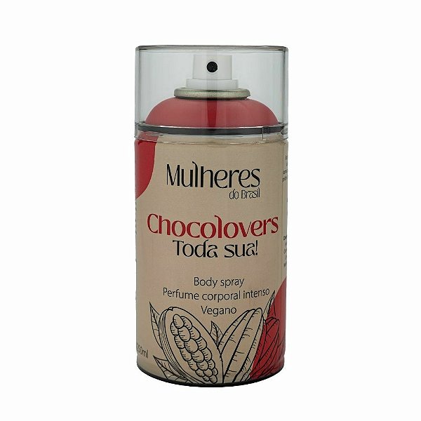 PERFUME MULHERES DO BRASIL CHOCOLOVERS TODA SUA 250ML