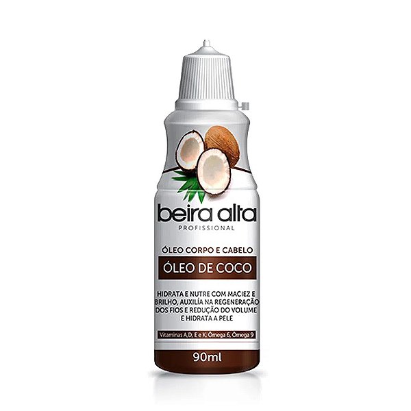 BEIRA ALTA OLEO CORPO E CABELO DE COCO 90ML