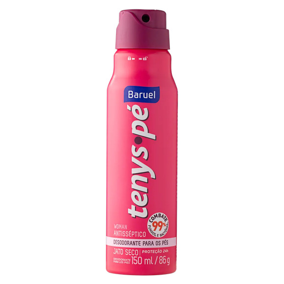 TENYS PE BARUEL AEROSOL JATO SECO 150ML WOMAN