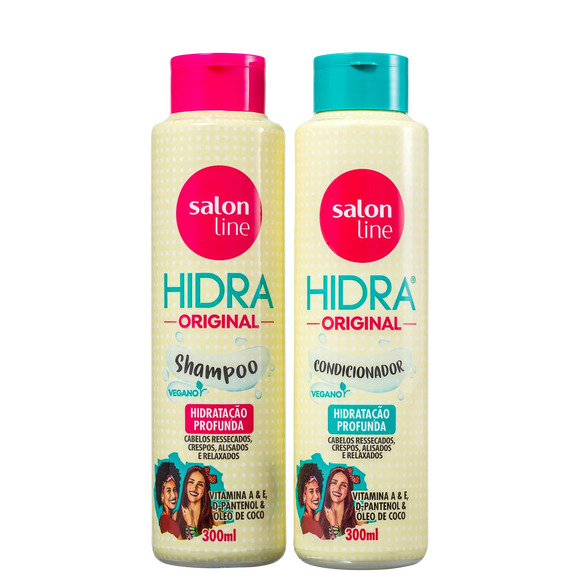KIT SHAMPOO E CONDICIONADOR S. LINE HIDRA D-PANTENOL 300ML