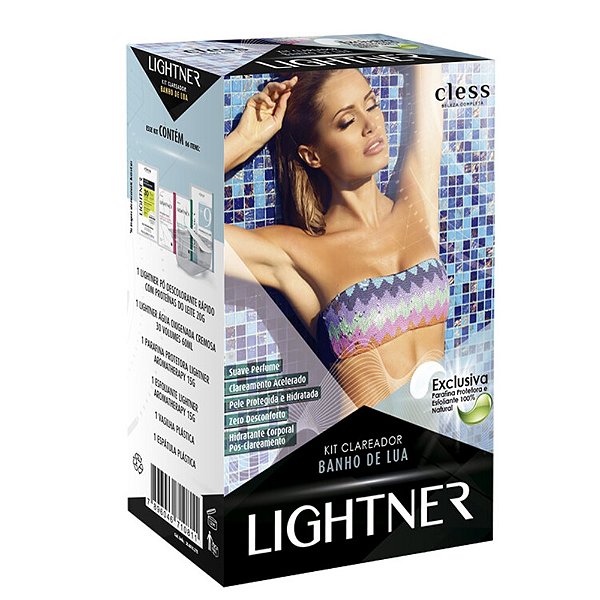 KIT LIGHTNER CLAREADOR DE PELOS BANHO DE LUA