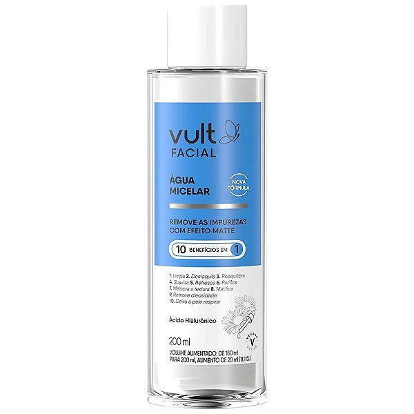 AGUA MICELAR VULT FACIAL 200ML