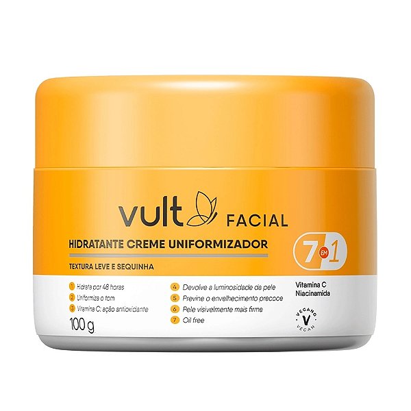 CREME FACIAL VULT UNIFORMIZADOR 100g