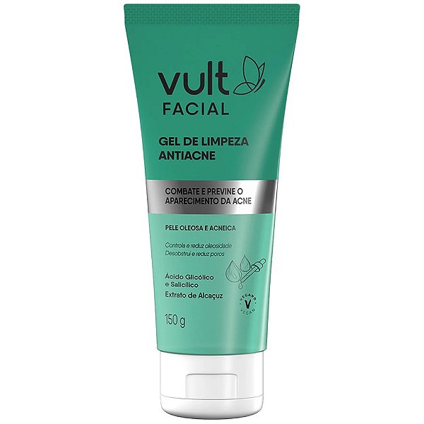 VULT GEL LIMPEZA FACIAL ANTIACNE 150g