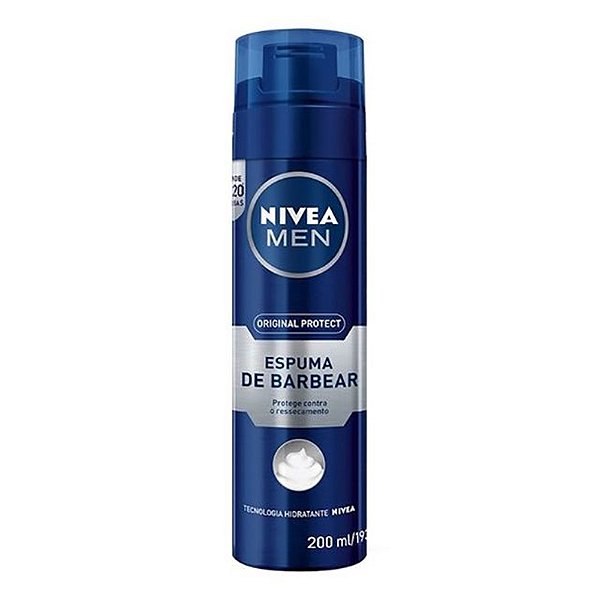 ESPUMA BARBEAR NIVEA MEN ORIGINAL ORIGINAL PROTEC 200M