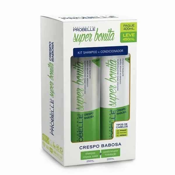 KIT SH + COND SUPER BONI TA BABOSA 250ML