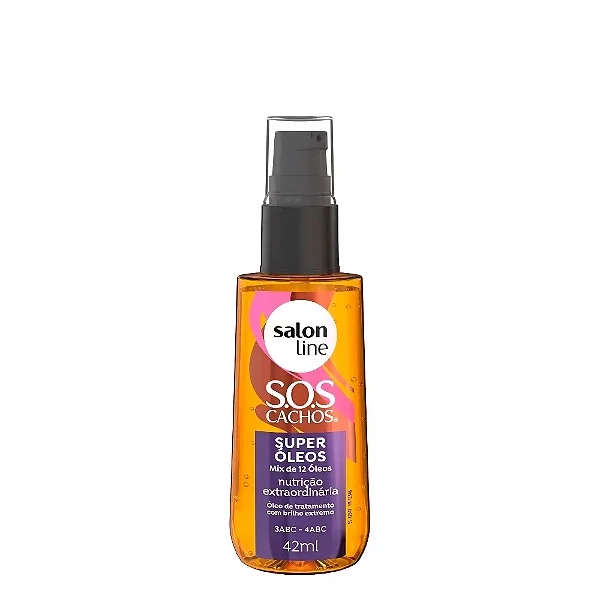 OLEO CAPILAR S.LINE  SOS CACHOS SUPER OLEOS 42ML