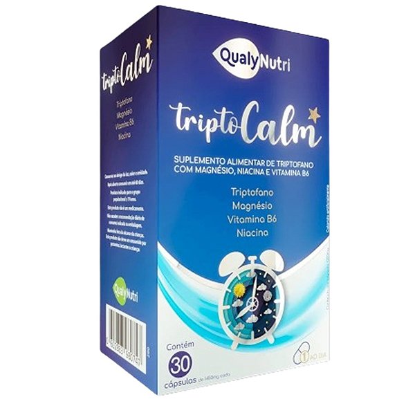 TRIPTOCALM 1450MG 30CÁPS QUALYNUTRI