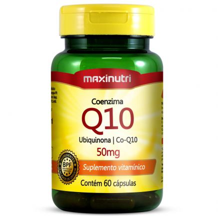 COENZIMA Q10 50MG 60CAPS MAXINUTRI