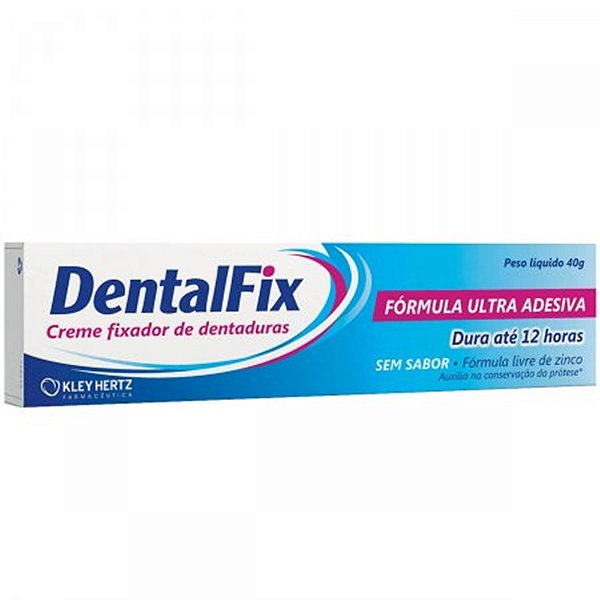 Creme Fixador de Dentadura DentalFix sem sabor 40g