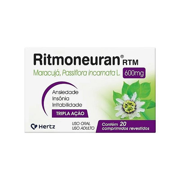 RITMONEURAN RTM  600MG 20CPR REV KLEY HERTZ