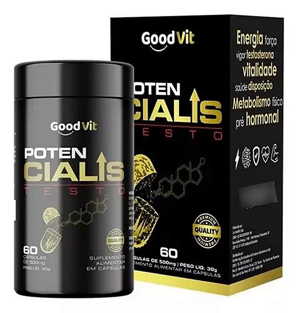 POTENCIALIS TESTO 60 CAPS GOOD VIT